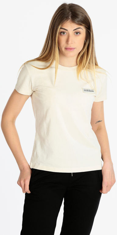 Napapijri S MORGEX W SS T-shirt donna manica corta T-Shirt Manica Corta donna Beige taglia XL