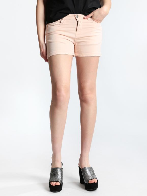 The People Rep Shorts in cotone slim fit Shorts donna Rosa taglia 40