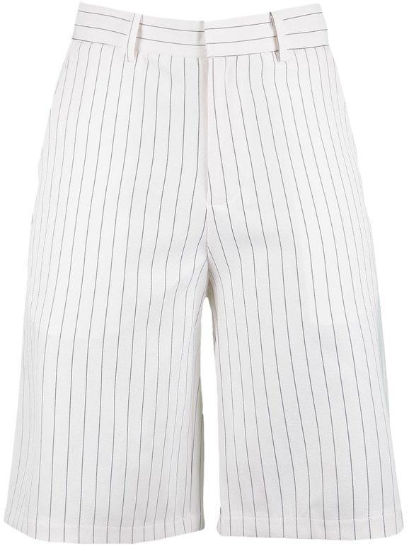 Manosque Shorts Vita Alta Pantaloni Casual donna Bianco taglia S