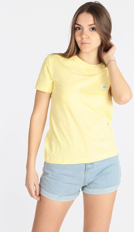 Polo Club T-shirt donna con logo T-Shirt Manica Corta donna Giallo taglia S