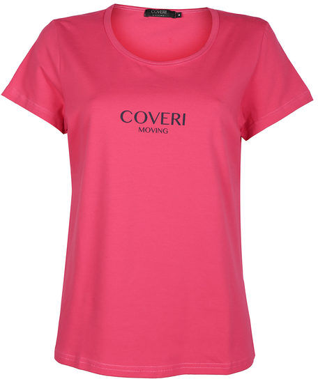 Coveri T-shirt manica corta donna con scritta T-Shirt Manica Corta donna Fucsia taglia L