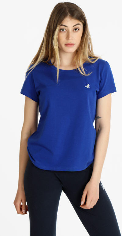 U.S. Grand Polo T-shirt manica corta donna monocolore T-Shirt Manica Corta donna Blu taglia M