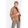 Florence 18 Cappotto donna aperto Cappotto Classico donna Beige taglia Unica