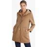 Only Cappotto donna con cappuccio Giacconi e Giubbotti donna Beige taglia XL