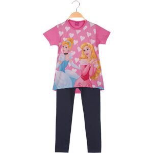 Disney Completo corto da bambina con leggings Completi 3-16 Anni bambina Rosa taglia 03