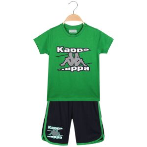 Kappa Completo corto sportivo da bambino Completi 3-16 Anni bambino Verde taglia 05