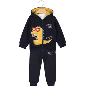 Mr Jek Completo felpato da neonato 3 pezzi Completi 0-36 M bambino Blu taglia 12M