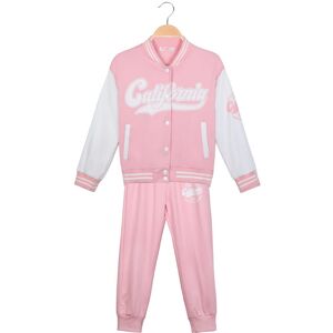 Miss Brum Completo spotivo da bambina 3 pezzi Tute Sportive bambina Rosa taglia 04