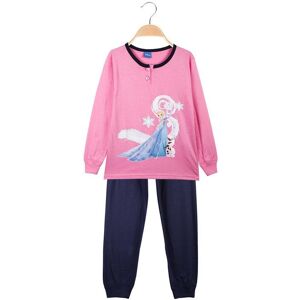 Disney Elsa pigiama lungo bambina in cotone Pigiami bambina Rosa taglia 03/04