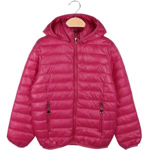 F&H Kids F&H; Kids Giubbotto 100 grammi da bambina con cappuccio Giacconi e Giubbotti bambina Fucsia taglia 04