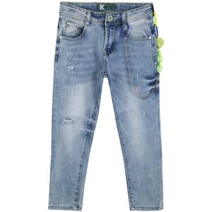 keetop Jeans da bambino con catena Jeans Regular fit bambino Jeans taglia 08