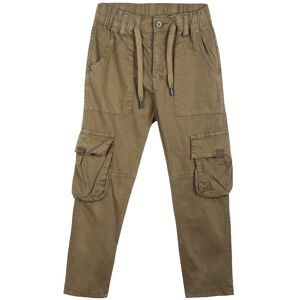 Holly Work Pantaloni cargo da bambino in cotone Pantaloni Casual bambino Verde taglia 10