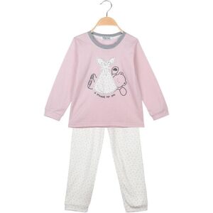 Tress Pigiama bimba in caldo cotone 2 pezzi Pigiami bambina Rosa taglia 02/03