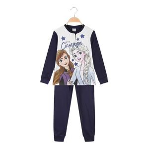 Disney Pigiama da bambina in caldo cotone Pigiami bambina Blu taglia 03