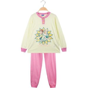 Disney Pigiama lungo bambina in cotone Anna E Elsa Pigiami bambina Giallo taglia 03/04