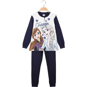 Disney Pigiama lungo da bambina in caldo cotone Pigiami bambina Blu taglia 10