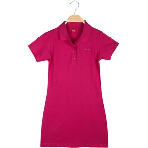 Hangar93 Vestito da bambina in cotone a maniche corte Vestiti bambina Fucsia taglia 08