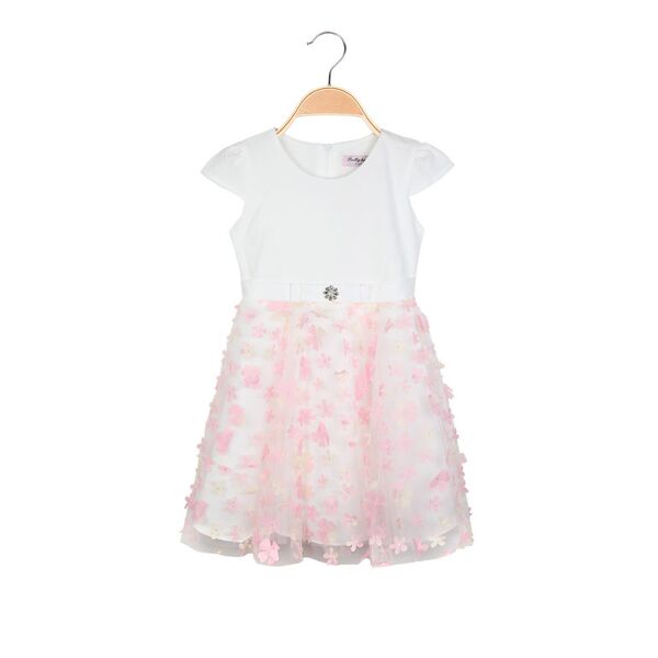 pretty baby abito elegante da bambina con tulle abiti bambina rosa taglia 04