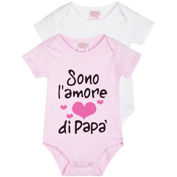 miss bellina body da neonata con scritta 2 pezzi tutine neonato bambina