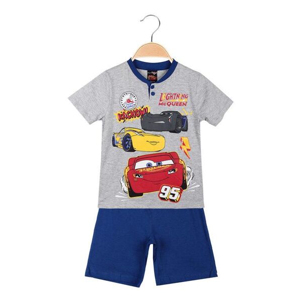 disney cars pigiama corto bambino in cotone pigiami bambino grigio taglia 07