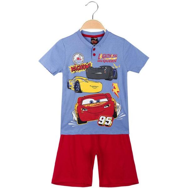 disney cars pigiama corto bambino in cotone pigiami bambino blu taglia 05