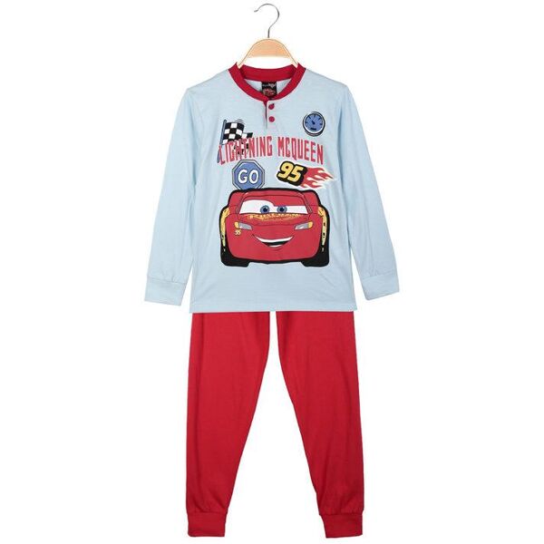 disney cars pigiama lungo in cotone bimbo pigiami bambino blu taglia 03