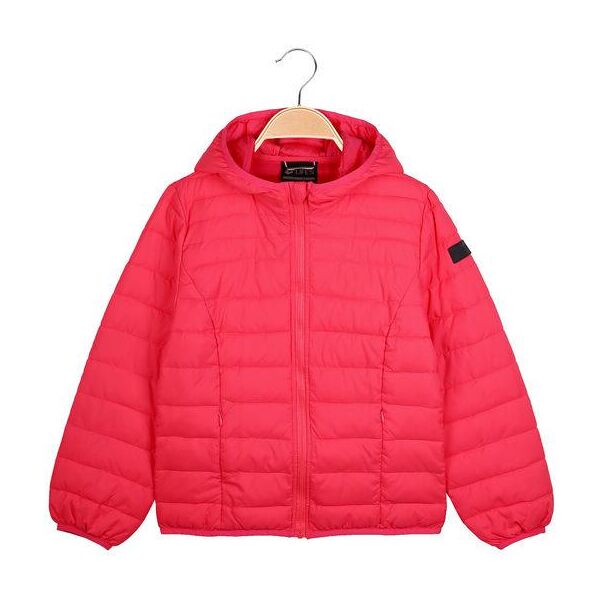 lotto dolly vii bomber hd pad g giubbino con cappuccio rosa fluo giacconi e giubbotti bambina rosso taglia 2xs