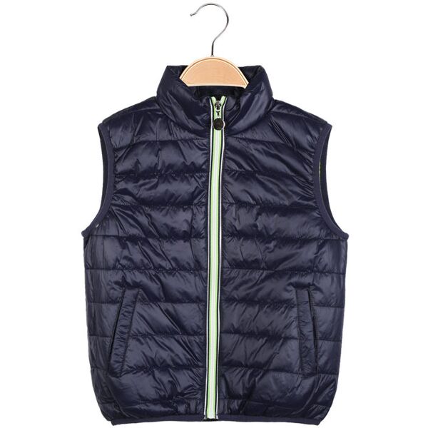 milk pub gilet imbottito da bambino smanicato bambino blu taglia 10