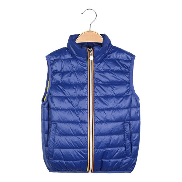 milk pub gilet imbottito da bambino smanicato bambino blu taglia 04