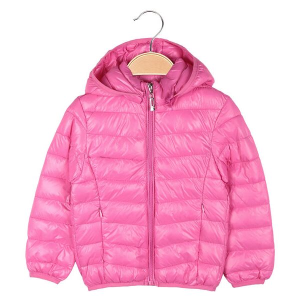 karino kids giubbino da neonata con cappuccio abbigliamento bambina fucsia taglia 12m