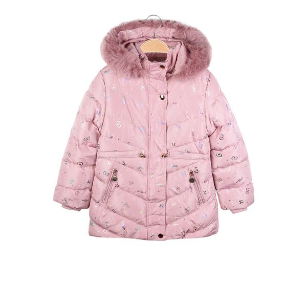 lady moda giubbino imbottito da bambina con stampe giacconi e giubbotti bambina rosa taglia 12