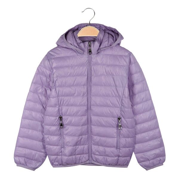 f&h kids f&h; kids giubbotto 100 grammi da bambina con cappuccio giacconi e giubbotti bambina viola taglia 04