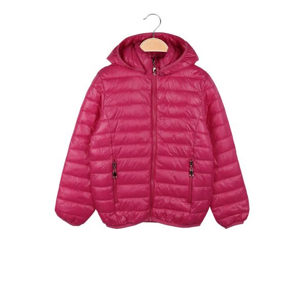 f&h kids f&h; kids giubbotto 100 grammi da bambina con cappuccio giacconi e giubbotti bambina fucsia taglia 04