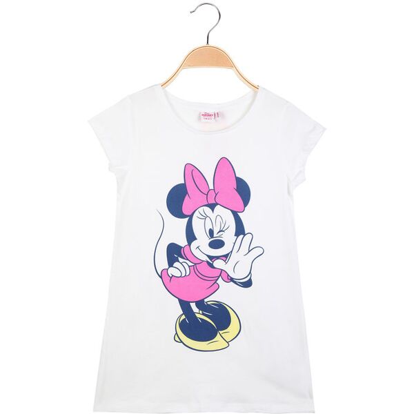 disney mickey and friends maxi t-shirt manica corta da bambina con stampa t-shirt manica corta bambina