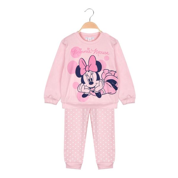 disney minnie pigiama lungo in caldo cotone da neonata pigiami bambina rosa taglia 12m