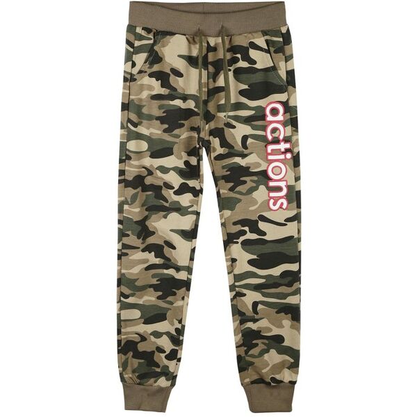 sweet pantaloni militari da bambino pantaloni sportivi in felpa bambino beige taglia 04