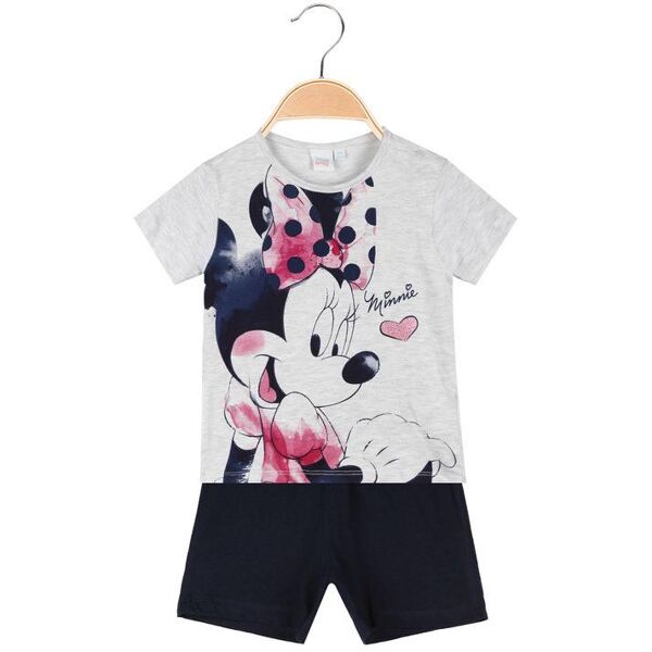 disney pigiama corto minnie da neonata pigiami bambina grigio taglia 30m