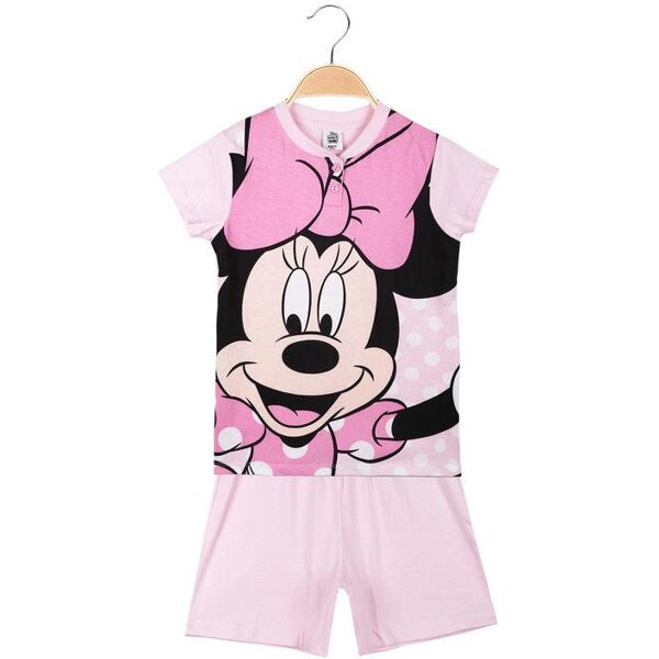 disney pigiama corto minnie pigiami bambina rosa taglia 03