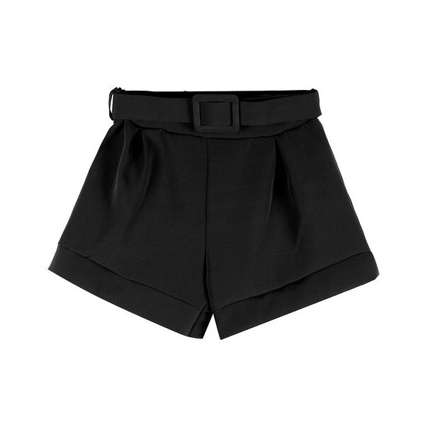 solada shorts da bambina a vita alta shorts bambina nero taglia 12