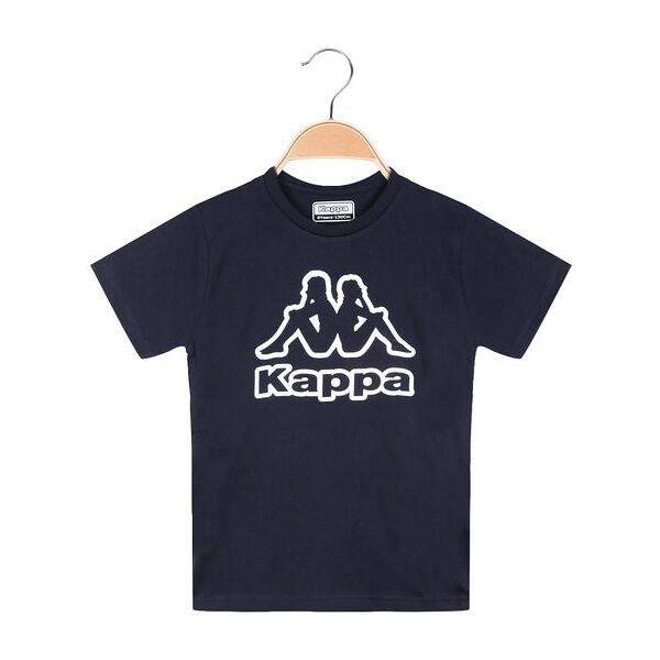 kappa t-shirt manica corta da ragazzo con stampa t-shirt e top bambino nero taglia 10