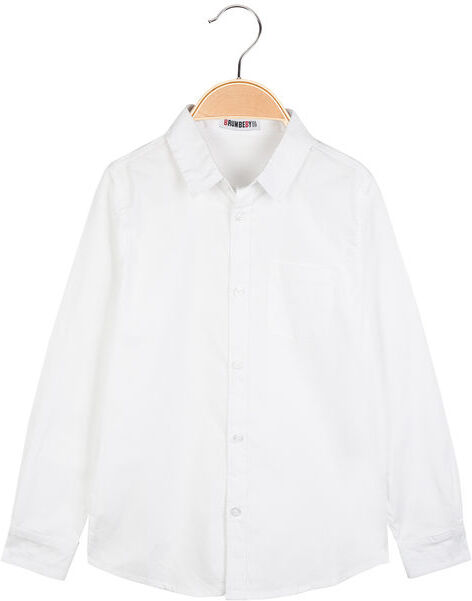 brum beby camicia classica da bambino camicie bambino bianco taglia 04