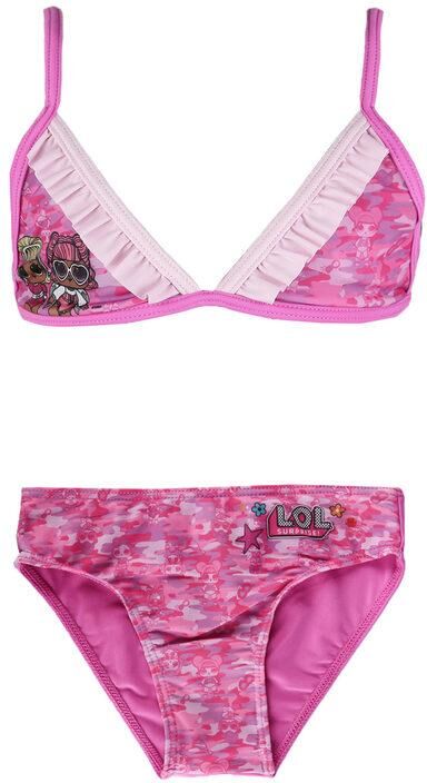 lol surprise! costume bikini lol bikini bambina fucsia taglia 03