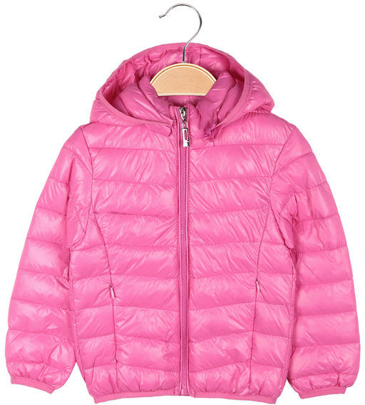 karino kids giubbino da neonata con cappuccio abbigliamento bambina fucsia taglia 12m