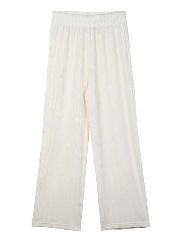 hope star pantaloni morbidi da ragazza pantaloni casual bambina beige taglia 08