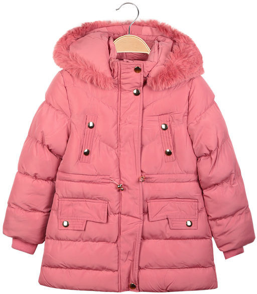 lady moda parka imbottito da ragazza parka bambina rosso taglia 14