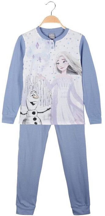 disney piagiama lungo in cotone bimba pigiami bambina blu taglia 07