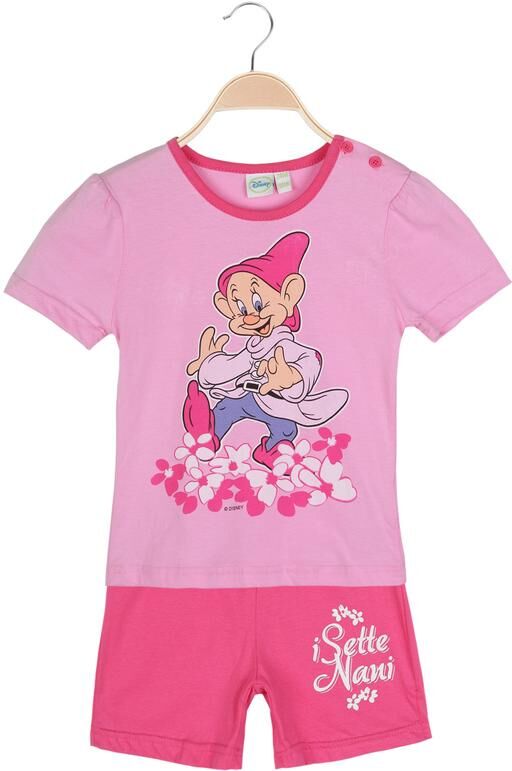 disney pigiama corto bimba sette nani pigiami bambina rosa taglia 12