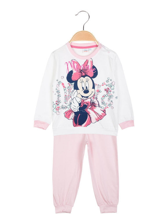 disney pigiama lungo da neonata in cotone pigiami bambina rosa taglia 30m