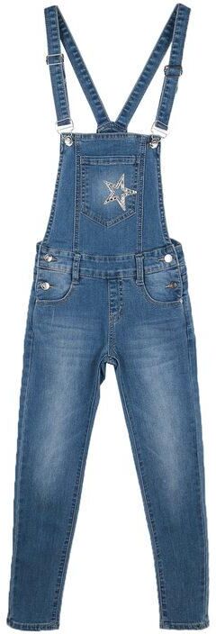 mua girl salopette in jeans con strass salopette bambina jeans taglia 04