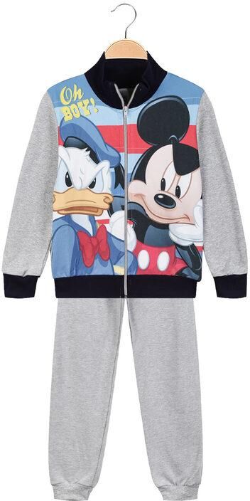 disney tuta sportiva bambino 2 pezzi completi 3-16 anni bambino grigio taglia 07/08